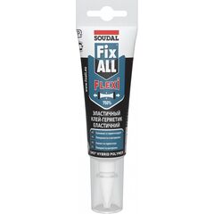 Клей-герметик FIX ALL, 125 мл, білий
