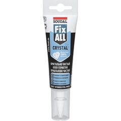Клей-герметик FIX ALL CRYSTAL, 125 мл, прозорий