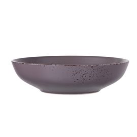 Тарелка суповая Ardesto Lucca, 20 см, Grey brown, керамика