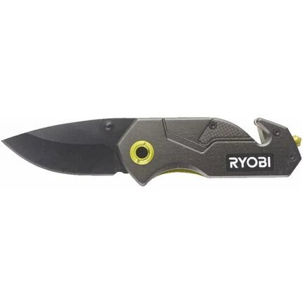 Нож складной Ryobi RFK25T, лезвие 57мм, стропорез, фиксатор лезвия
