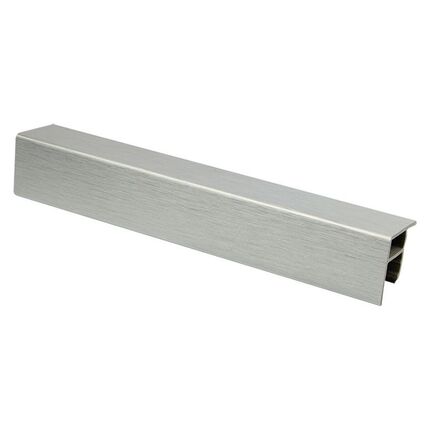 Кут до цоколя H = 150 браш (90*) Scilm, Колір: Алюміній Браш, Висота, мм: 150