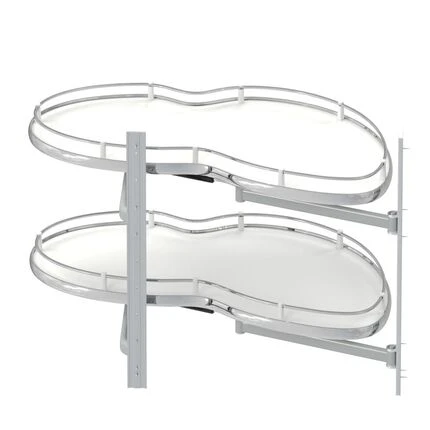 Starax магический уголок поворотный, дно из дсп (белый), левый s