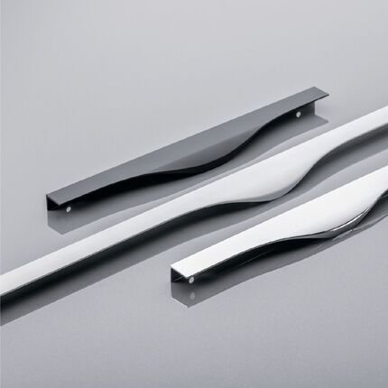 Ручка профиль GTV PICADO черный матовый C-256/296/18mm UA-PICADO-256-296-20M, Цвет: Черный матовый, Длина, мм: 296, Межц. расстояние: 256, изображение 3