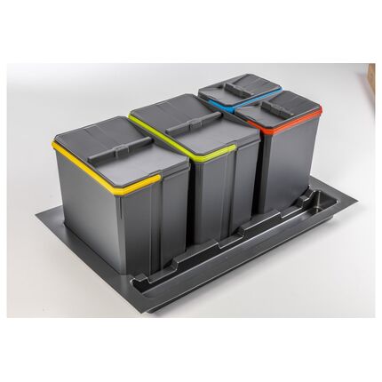 Сегрегатор AxiSpace 800мм 2х15л + 2х7л (глубина 450-500мм), изображение 2