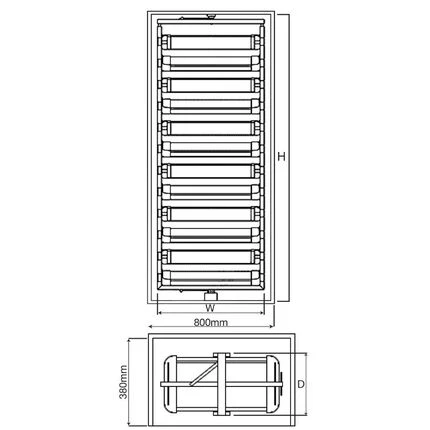 Поворотна полиця для взуття starax s-6833-a 1350 - 1550 мм 8