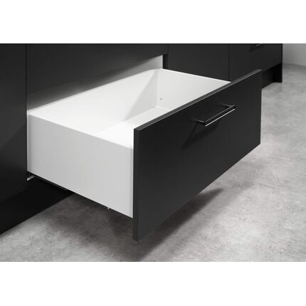 Комплект выдвижных ящиков Matrix Box S Slim 2.0 до 35 кг с доводчиком 199 х 500 мм белый, Цвет: Белый, Длина, мм: 500, Высота, мм: 199