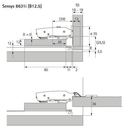 KA 5740/450 8KG для поворотно-задвижных дверей (41374), Длина, мм: 450, изображение 4