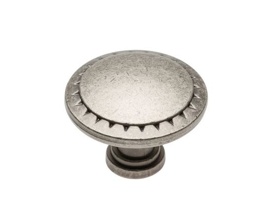 Ручка кнопка GTV PALERMO Античное серебро