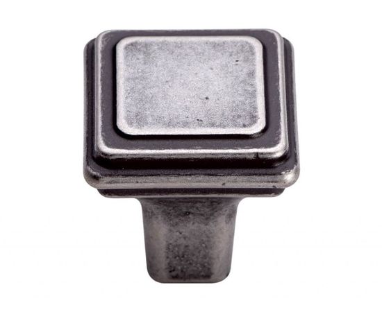 Ручка кнопка Gamet GR38 Античное серебро, Цвет: Античное серебро