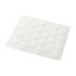 Заглушка самоклеюча на мініфікс біла гладка (матова) 1120 - 24шт/лист, Колір заглушки: Білий матовий