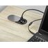 Удлинитель для офиса SLIDE 60mm, 1x gn schuko, 1xUSB 2,4A,  кабель 1,9m, инокс (24) AE-BPW1S1UCH-51