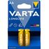 Батарейка VARTA LONGLIFE щелочная AA блистер, 2 шт.