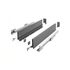 GTV AXIS PRO графит L-350 мм H-120 мм средний  PB-AXISPRO-KPL350B, Цвет: Графит, Длина, мм: 350, Высота, мм: 120