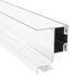 Профіль GOLA вертикальний бічний Ferro Fiori з пазом для LED, ДСП 18мм, L=5400 мм, type L, Білий, Колір: Білий