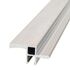 Профіль GOLA у верхній модуль Ferro Fiori з пазом для LED, L = 4100 мм, type L, Білий, Колір: Білий, Довжина, мм: 4100