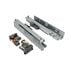 Направляющие скрытые Linken System SYNCHRO-3D Touch Latch-450 (35кг) для 16-19 мм, Длина, мм: 450
