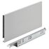 Комплект выдвижных ящиков Matrix Box Slim A 30 кг 175 х 500 мм с доводчиком серый, Цвет: Серый, Длина, мм: 500, Высота, мм: 175