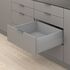Комплект MERIVOBOX, NL=300 мм, висота Е з Boxcap, BLUMOTION, IG-M (індиум сірий)