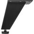 Ножка скошенная 90 алюминиевая черный матовый, Цвет: Черный матовый
