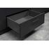 Комплект выдвижных ящиков Matrix Box S Slim 2.0 до 35 кг с доводчиком 199 х 500 мм антрацит, Цвет: Антрацит, Длина, мм: 500, Высота, мм: 199