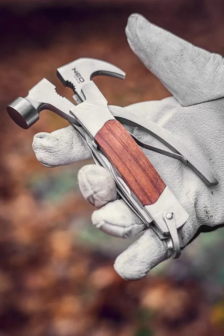 Мультитул Neo Tools, 13в1, молоток, плоскогубцы, гайкогубцы