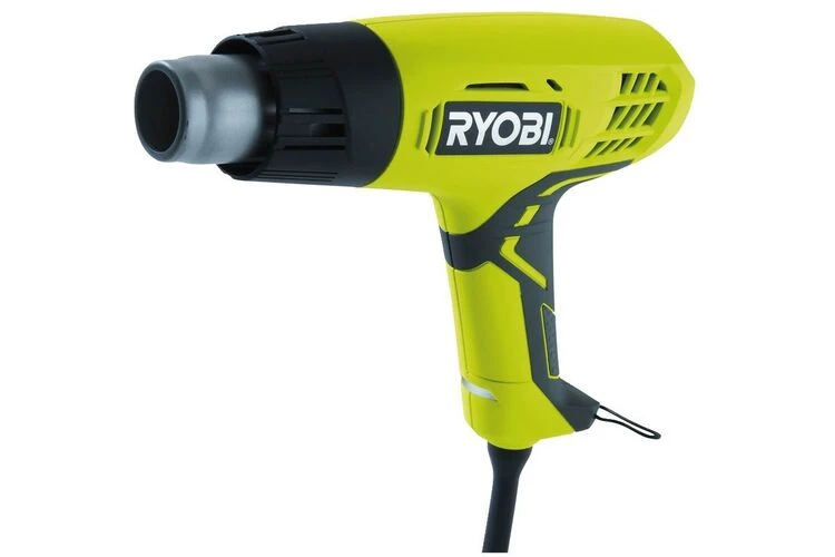 Фен строительный Ryobi EHG2000, 2000Вт, 250/500 л/мин, 400/600°С, 0.7кг ...