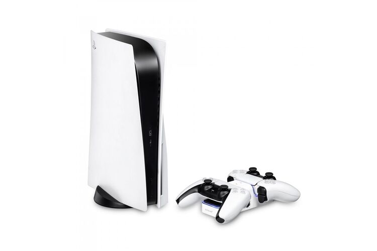 Заряджання для двох контролерів PS5 / Controller Charger PlayStation 5, изображение 10