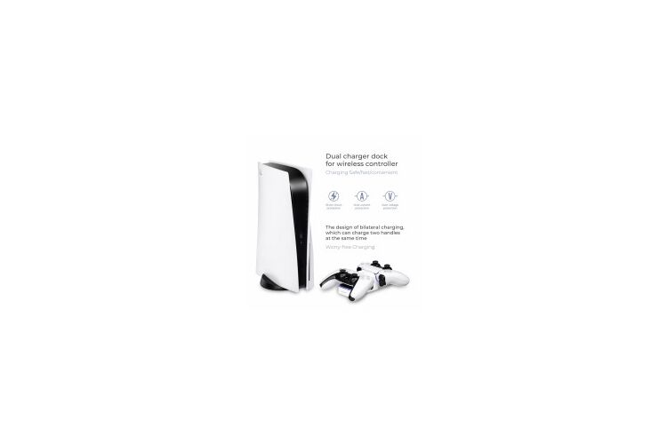 Заряджання для двох контролерів PS5 / Controller Charger PlayStation 5, изображение 11