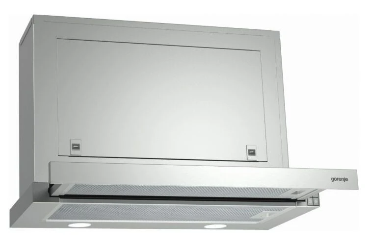 Вытяжка Gorenje встраиваемая, 60см, 578м3ч, нерж 31198 Owwa