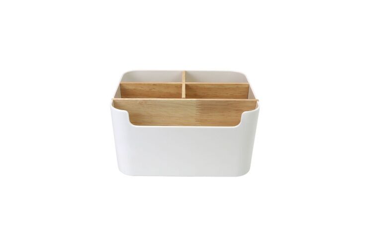 Органайзер MVM Белый/Дерево FH-02 WHITE/WOOD 95x180x143 мм, изображение 7