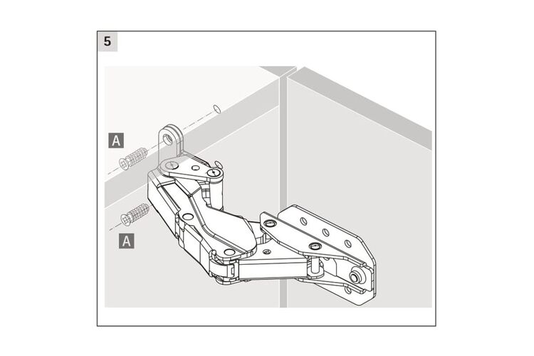 Петля для холодильника KAMAT (9239784) Hettich, изображение 9
