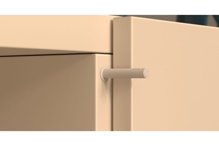 Штовхач K-PUSH TECH L=37мм з магнітом БІЛИЙ Italy, Колір: Білий, Магнітний накінечник: Є, Довжина штовхача, мм: 37, изображение 3