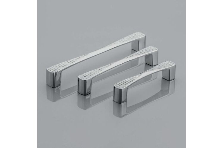 Ручка UZ-COMO096-01 L096 WP хром, Колір: Хром, Міжц. відстань: 96, изображение 3