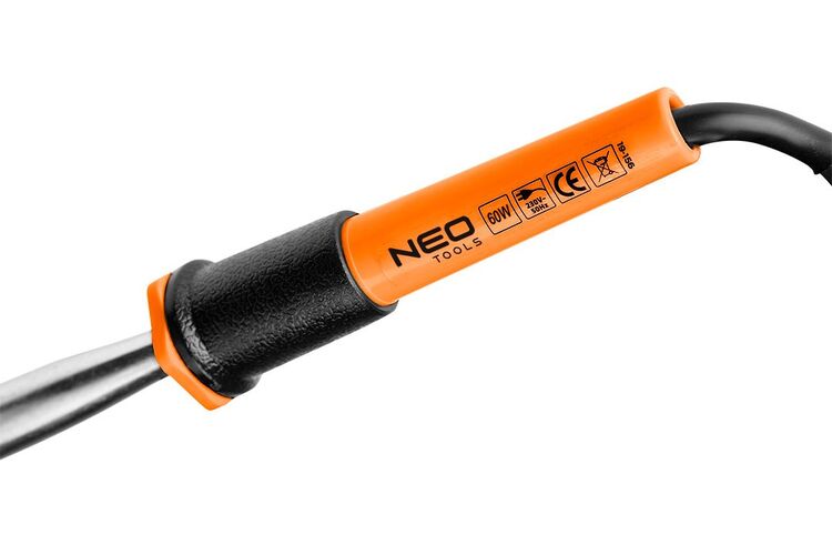 Neo Tools Паяльник электрический 60Вт 450°C никелированная медь, изображение 4