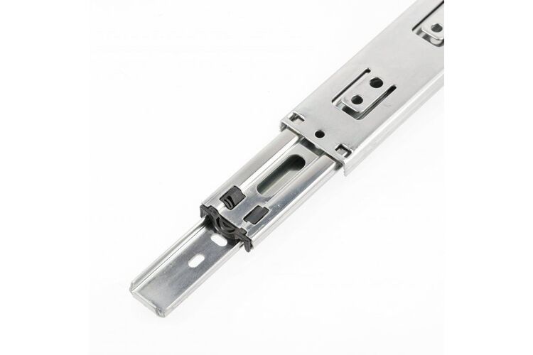 Направляющая шариковая GTV 600 VERSALITE PLUS+, 40 кг с доводчиком (1,5 мм), Цвет: Цинк, Длина, мм: 600, изображение 6