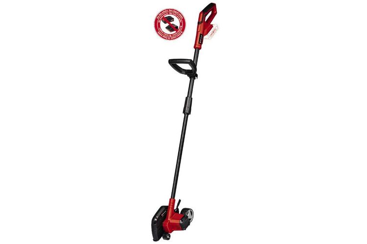 Einhell Прорезчик краев газона аккумуляторный GE-LE 18/190 Li - Solo, 18В PXC, глуб. 36.5-45мм, 3кг, без АКБ и ЗУ, изображение 3