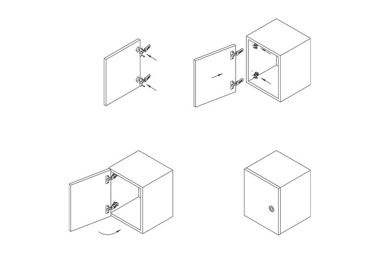 Монтажна планка Sensys, D=1,5мм, з єврогвинтом 9071626, Hettich, изображение 3