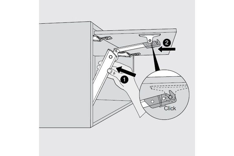 Комплект Aventos HK-XS 11, TIP-ON — 20746, изображение 3