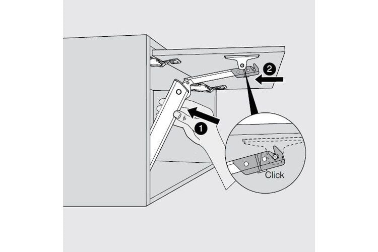Комплект Aventos HK-XS 13, TIP-ON — 20748, изображение 3