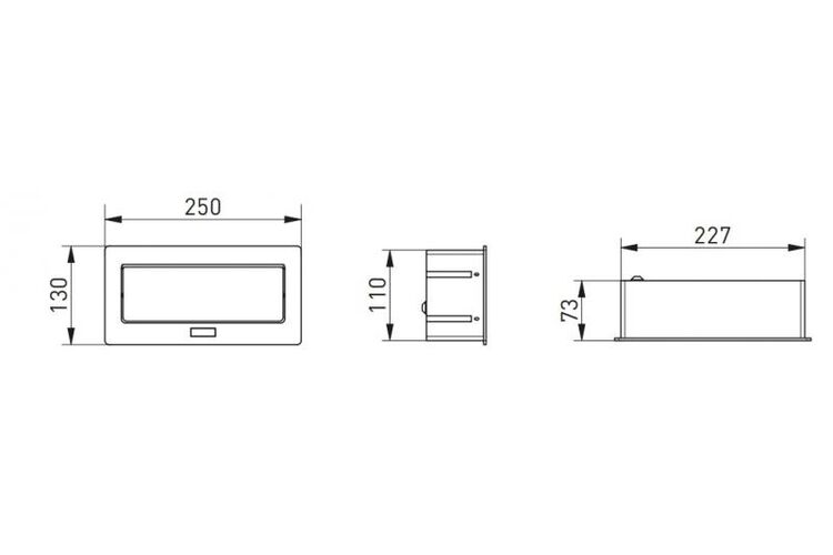Удлинитель для офиса прямоугольный GTV Soft NEW на 2 розетки USB A+C зарядки провод 1,5м черный, Цвет: Черный, изображение 3