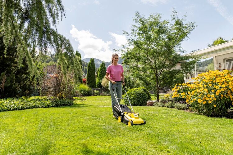 Karcher Газонокосилка аккумуляторная LMO 3-18 Battery 18В 34см 25-60мм (без АКБ и ЗУ), изображение 7