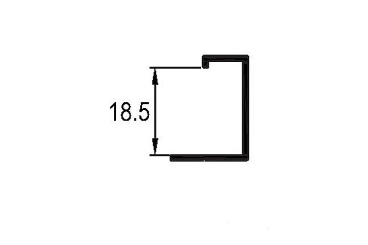 Ручка-профиль для раздвижной системы M02 8220 SFT, M02 8220 3K, L-3000 мм, Albatur, Длина, мм: 3000, изображение 3