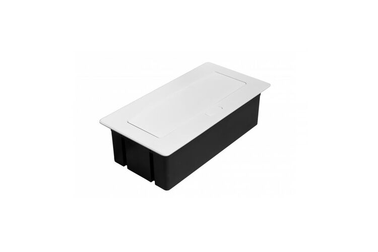 Подовжувач GTV врізний MultiSoft 2xSCHUKO, 2х USB 2,1 A (A+C)+RJ45,+HDMI кабель 1,5 м, білий, Колір: Білий, изображение 8