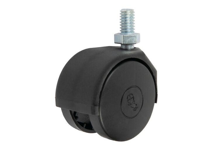 Ролик пластиковий HTS 405 з гвинтом М8, Ø 40 мм, max 20 кг, чорний, изображение 4