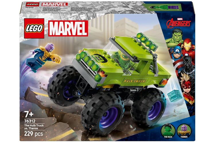 Конструктор LEGO Super Heroes Вантажівка Халка проти Таноса, изображение 13