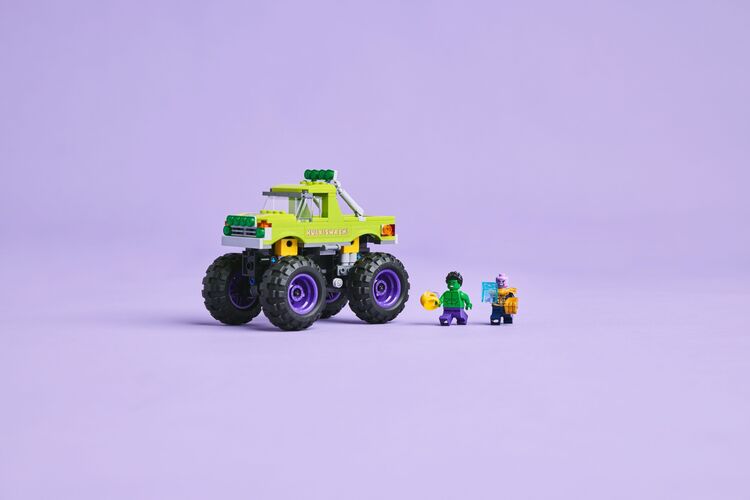 Конструктор LEGO Super Heroes Вантажівка Халка проти Таноса, изображение 8