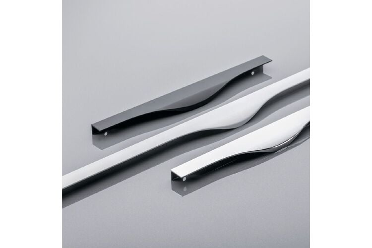 Ручка профиль GTV PICADO черный матовый C-352/796/18mm UA-PICADO-352-796-20M, Цвет: Черный матовый, Длина, мм: 796, Межц. расстояние: 352, изображение 3