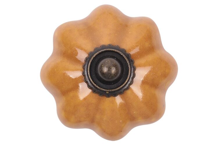 Ручка Ferro Fiori CR 9150.43 антична бронза | гірчичний, Колір: Коричневий, Ширина, мм: 43, изображение 3