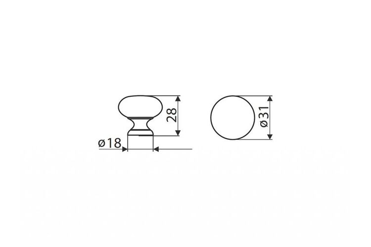 Ручка кнопка Gamet GN13-R240-PL Soft Touch белый, Цвет: Белый, изображение 4