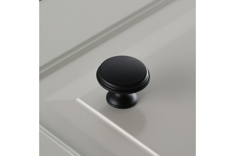 Ручка кнопка GTV CENTO чорний матовий GZ-CENTO-1-20M, Колір: Чорний матовий, Міжц. відстань: Крапка, изображение 3